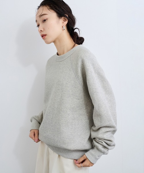 トレーナー スウェット 「Healthknit」ヴィンテージシンカースウェット　ラグランクルーネック レディース