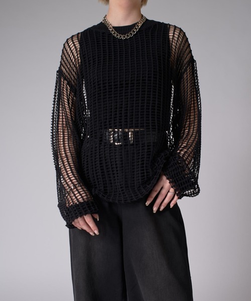 Lui's(ルイス)25SS クロスメッシュニット クロスメッシュニット | Lui's(ルイス)メンズ | PAL CLOSET(パル