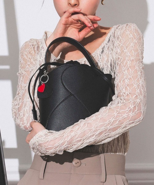 hichan x Donoban コラボバッグ グレー　ハート　トートバッグ hichan x Donoban コラボバッグ グレー ハート トートバッグ hichan x