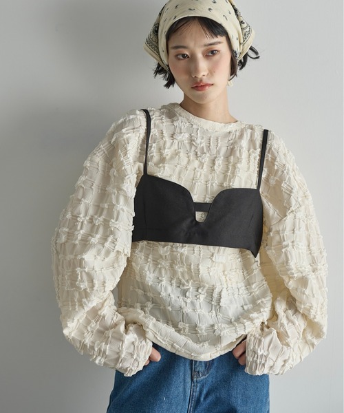 THE Yon ジャンパースカート セパレートギミックビスチェ
