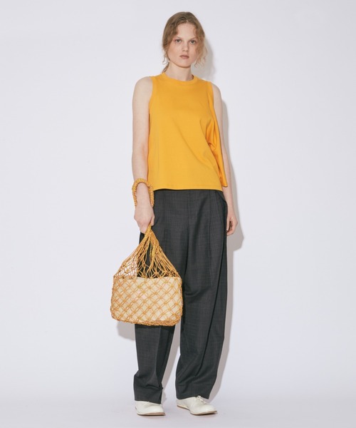 beatifulpeople ビニールチューブバッグ イエロー　Sサイズ beatifulpeople ビニールチューブバッグ イエロー Sサイズの通販はau
