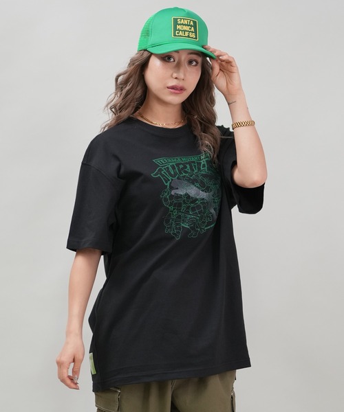 品良く着こなすため PUMA コラボT RAPHIC(ミュータントタートルズ) TMNT X tシャツ アイドル