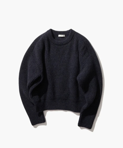 ニット セーター ATON WOOL CASHMERE SILK CREWNECK SWEATER KRAGCW0404 レディース