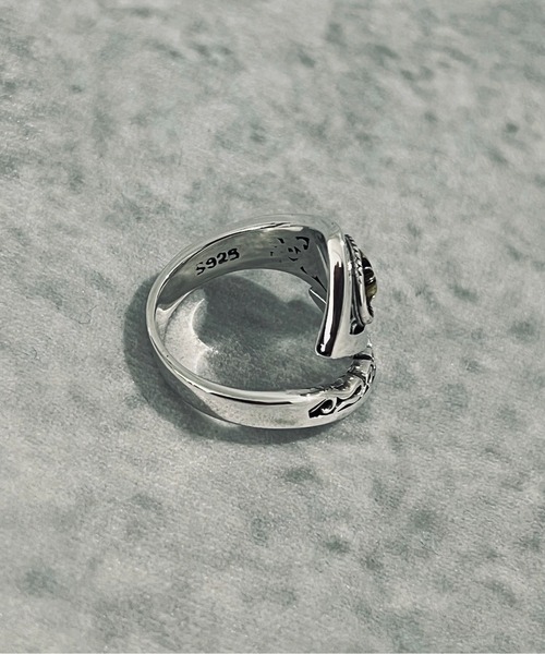 指輪 リング 「B-925 SILVER」925リング b925-r015-7g メンズ レディースの画像