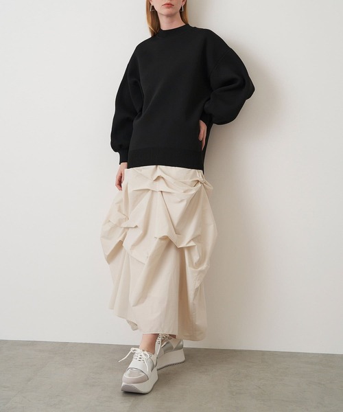 ニット セーター ELENDEEK　FORM SLEEVE OVER KNIT レディース ELENDEEK ニット セーター ELENDEEK FORM SLEEVE OVER KNIT