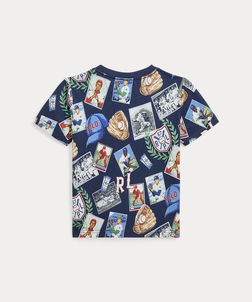 ETRO コットンジャージー Tシャツ プリント入り メンズ コットンジャージー プリント Tシャツネイビー | GUCCI公式