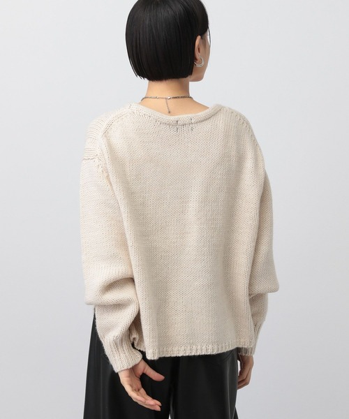 「A part by」 Vネックニット FREE アイボリー レディース_画像6