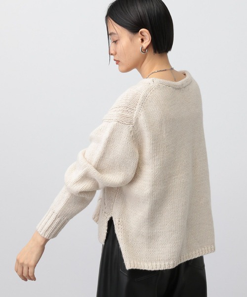 「A part by」 Vネックニット FREE アイボリー レディース_画像7