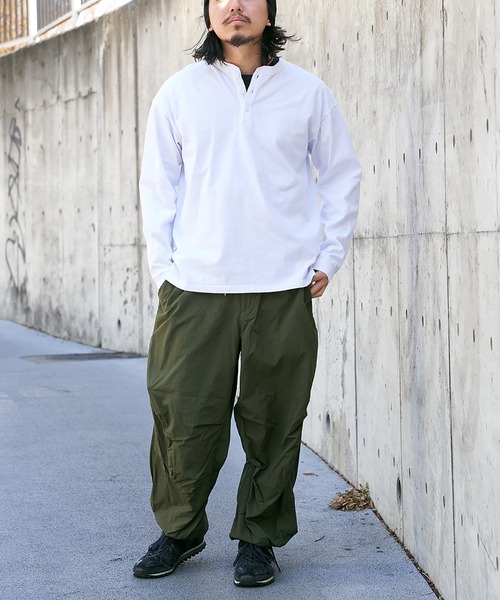 Goodwear（グッドウェア） ヘンリーネック tシャツ 「Goodwear