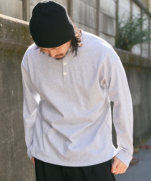 Goodwear（グッドウェア） ヘンリーネック tシャツ 「Goodwear