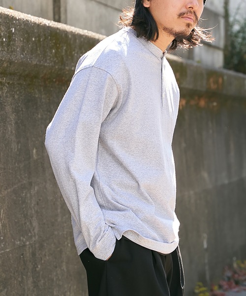 Goodwear（グッドウェア） ヘンリーネック tシャツ 「Goodwear