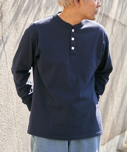 Goodwear（グッドウェア） ヘンリーネック tシャツ 「Goodwear