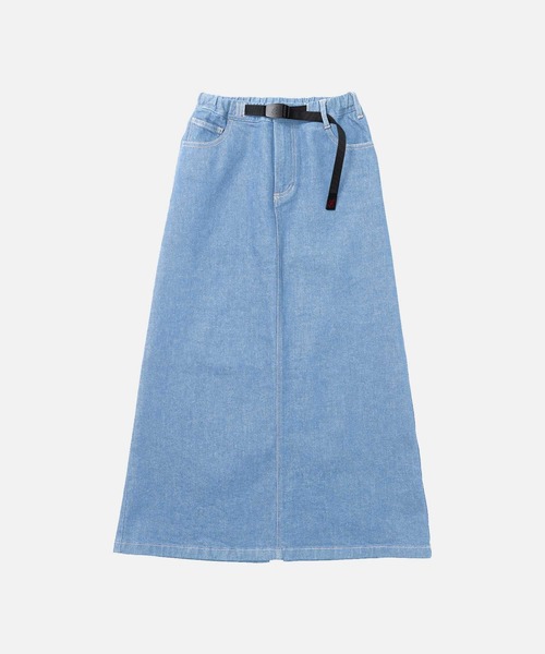 GRAMICCI デニムスカート STRETCH DENIM A-LINE SKIRT｜ストレッチ