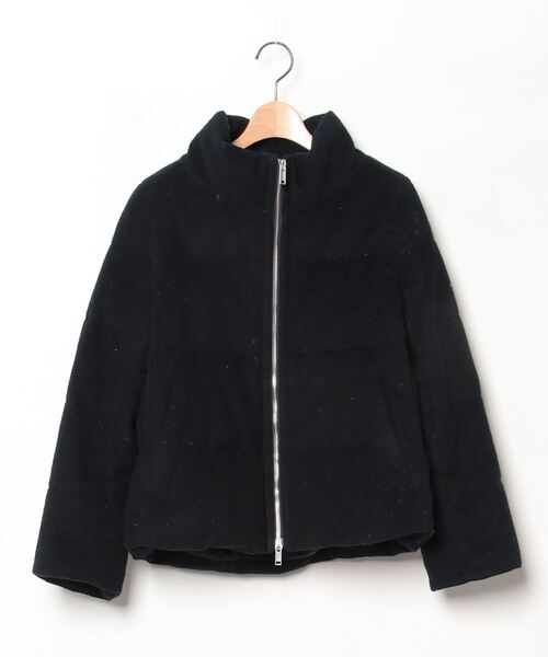 美品グリーンレーベルリラクシング　ショートダウン　36 ネイビー green label relaxing（グリーンレーベルリラクシング） ダウン