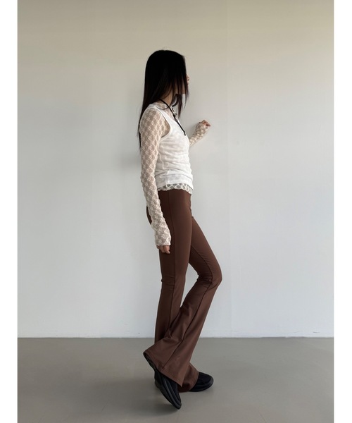 Didot.showroom レギンス スパッツ 「DIDOT.」ブーツカットレギンス