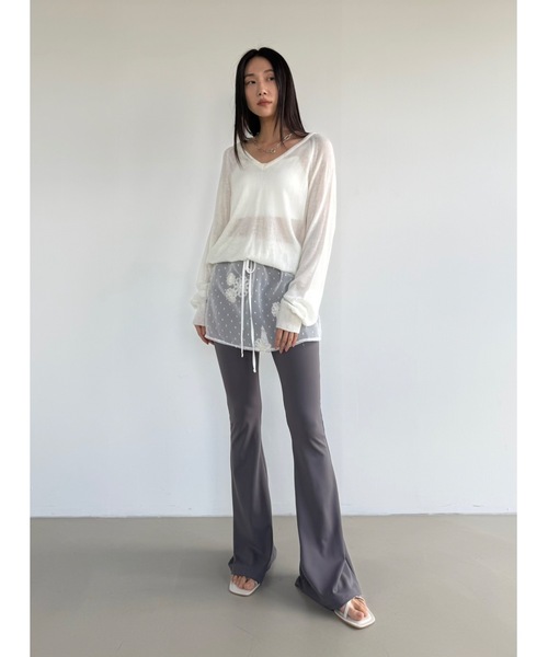 Didot.showroom レギンス スパッツ 「DIDOT.」ブーツカットレギンス