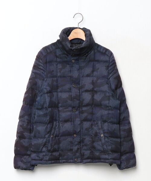 NANO universe（ナノ・ユニバース） ダウンジャケット L ネイビー