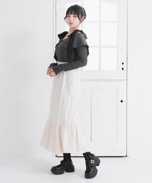 DearMyLoveRose（ディアマイラブローズ） スカート サイドレースリボン