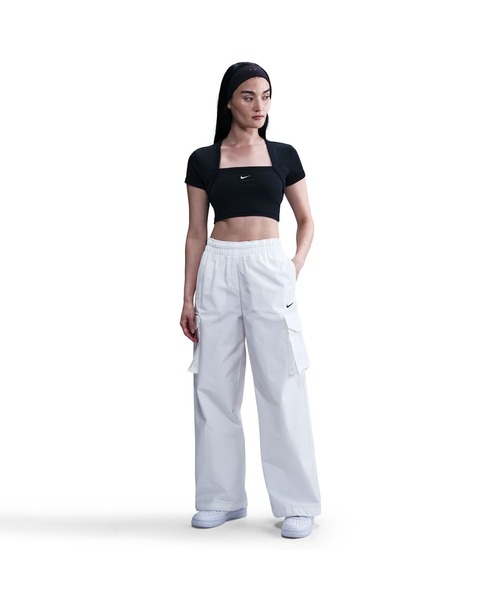 【NIKE】W EVR WVN CRGO PANT BLK/WHT 国内発送 NIKE カーゴパンツ NIKE/ナイキ W NSW EV WVN MR CRGO P
