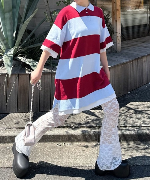 新品 Loungedress チュニックシャツ Loungedress】20thリネンギャザーチュニック | OUTLET(アウトレット