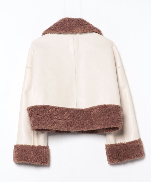 「jouetie」 ジップアップブルゾン MEDIUM アイボリー レディース_画像2