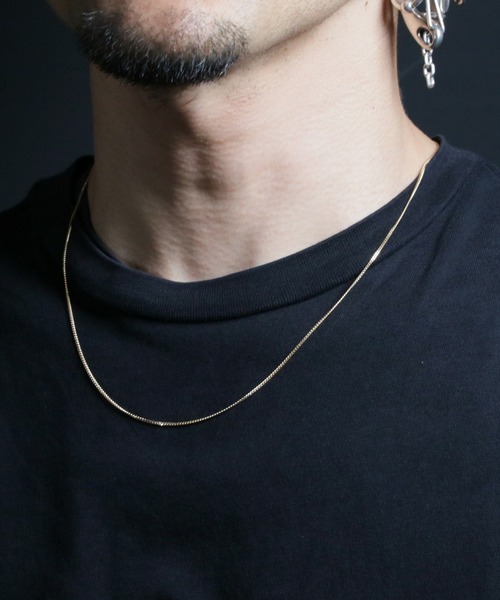 ネックレス R18K チェーン ネックレス 喜平 M 50cm/K18YG/18金イエローゴールド メンズ レディース メンズ レディースの画像