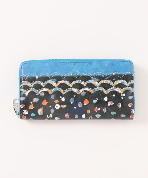 tsumori chisato レオパード柄 長財布 tsumori chisato CARRY 財布 ラウンド長財布 ツモリチサト
