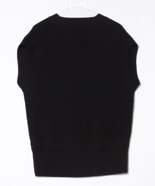 「BRACTMENT」 Vネックニット - ブラック レディース_画像2