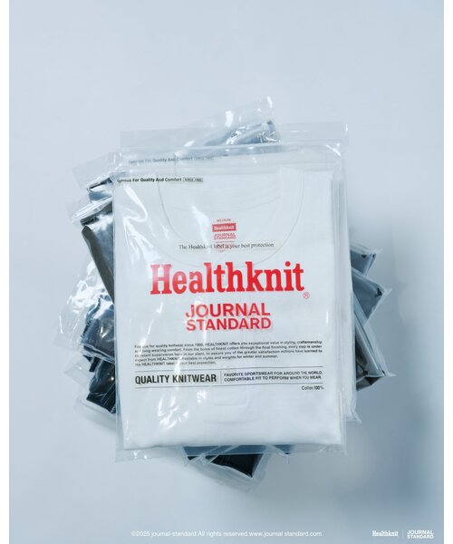 Healthknit / ヘルスニット 別注 ヘンリーネックTシャツ（T