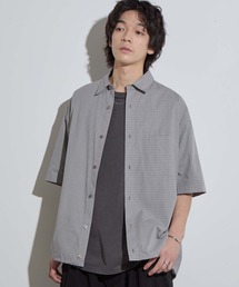 シャツ 「SLICK/スリック」Classic Mini Check Drawstring Shirt / クラシックミニチェックドローストリングシャ｜ZOZOTOWN Yahoo!店