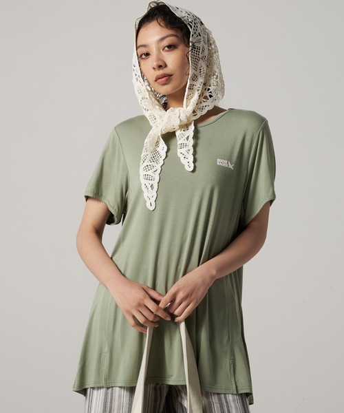 Eddie Bauer（エディーバウアー） チュニック ギャザー チュニック T