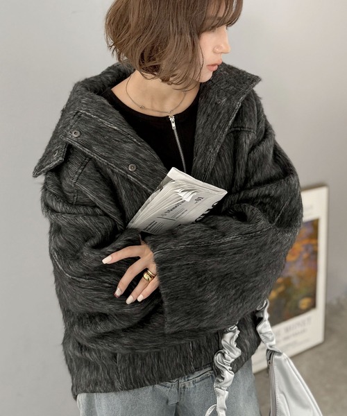 classicalelf（クラシカルエルフ） ブルゾン アウター 暖かさと