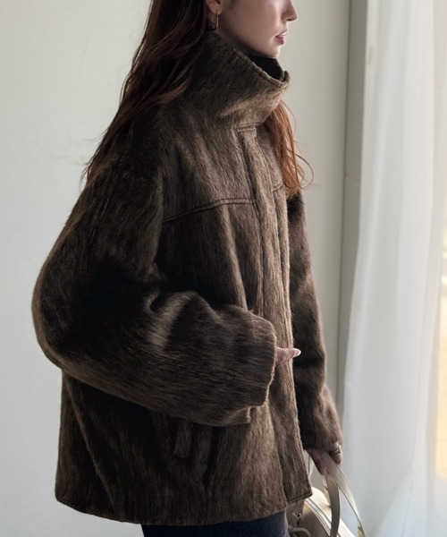 classicalelf（クラシカルエルフ） ブルゾン アウター 暖かさと