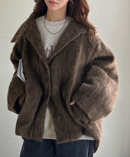 classicalelf（クラシカルエルフ） ブルゾン アウター 暖かさと