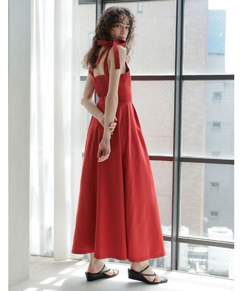 InchLim 25SS キャミ ワンピース Aライン セットアップ 用 Re:EDIT ワンピース 「2025 SUMMER COLLECTION」「低身長サイズ
