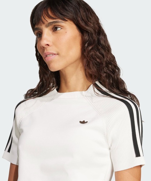 S【新品/即日発送OK】adidas オリジナルス レディース Tシャツ3 白 adidas Originals tシャツ Originals/アディダス オリジナルス