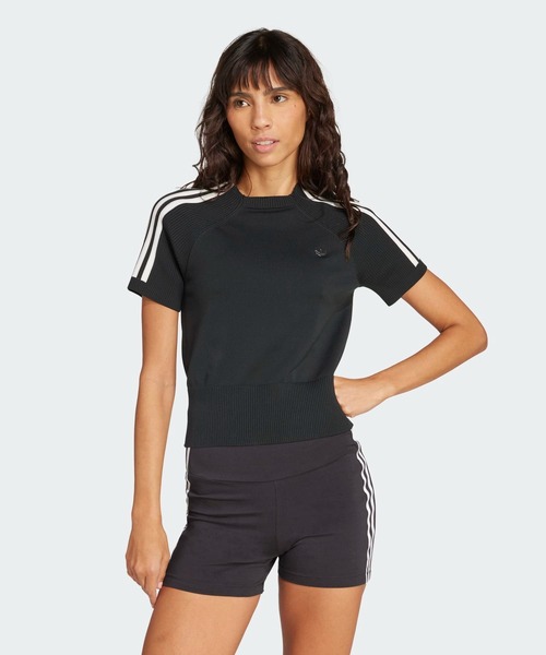 tシャツ ソック カリ半袖Tシャツ アディダスオリジナルス adidas Originals レディースの画像