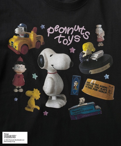 PEANUTS tシャツ 「72」「PEANUTS/ピーナッツ」キャラクター TOY