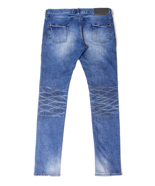 「JACKROSE」 「Luv maison」スキニーデニムパンツ L ブラック メンズ