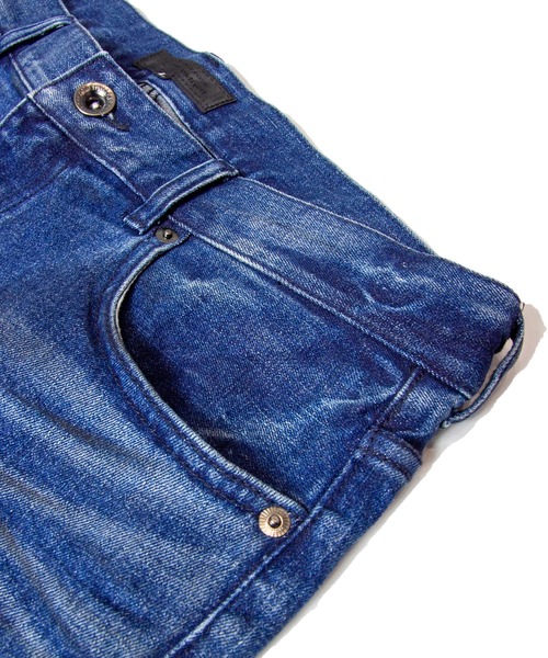 「JACKROSE」 「Luv maison」スキニーデニムパンツ L ブラック メンズ