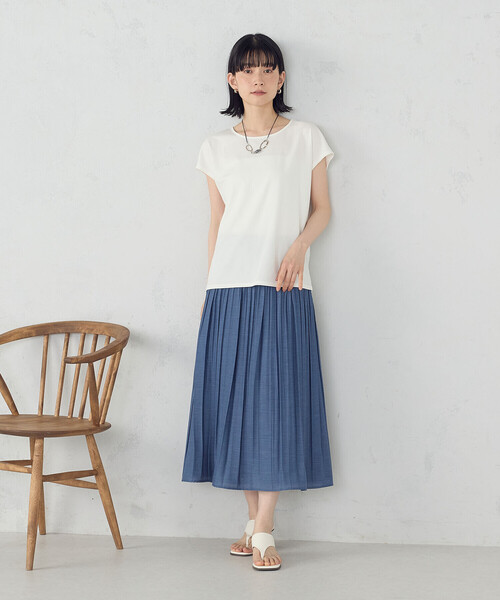 COMME CA ISM（コムサイズム） スカート 「リバーシブル」花柄