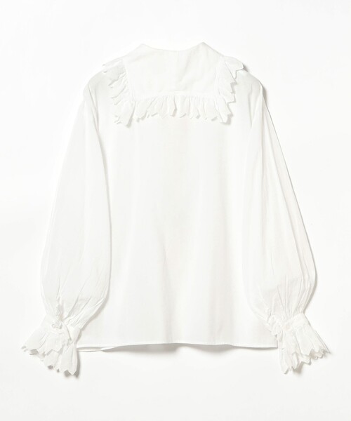 Aエィス×BEAMS BOY フリル シャツブラウス 美品 Aエィス×BEAMS BOY フリル シャツブラウス 美品 トップス