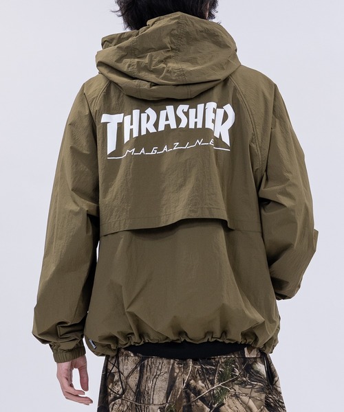 スラッシャー ジャケット アウター マウンテンパーカー ナイロンパーカー THRASHER（スラッシャー） マウンテンパーカー ウインドブレーカー