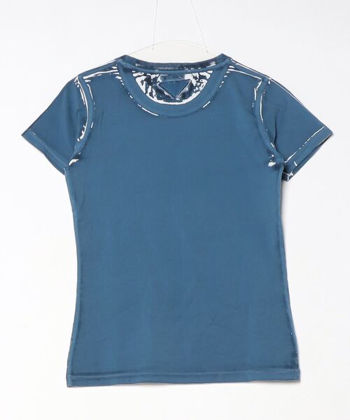 PRADA（プラダ） 半袖Tシャツ M ネイビー レディース : ZOZOTOWN Yahoo