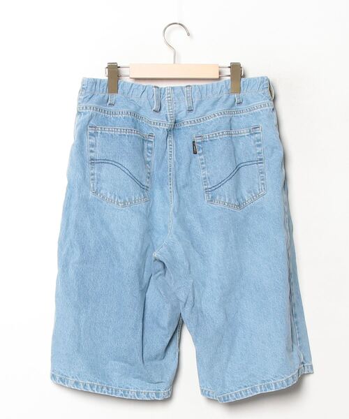 「ALDIES」 デニムハーフパンツ MEDIUM ブルー メンズ_画像2