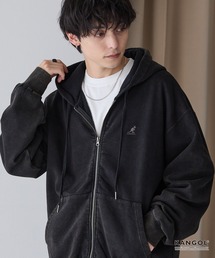 KANGOL（カンゴール） パーカー 別注 ロゴ ワンポイント刺繍