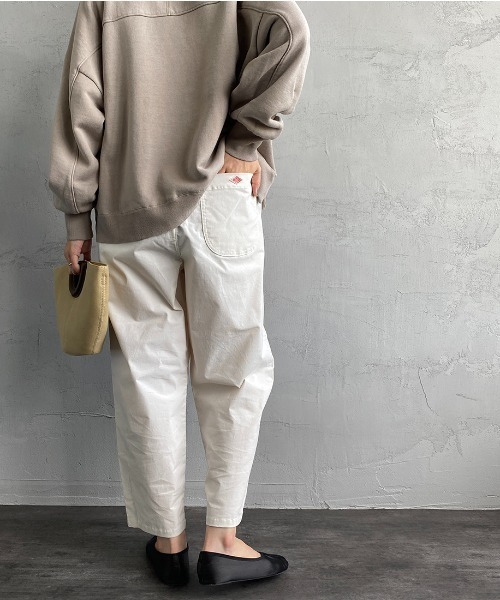 Danton（ダントン） イージーパンツ 36 ダークグレー レディース