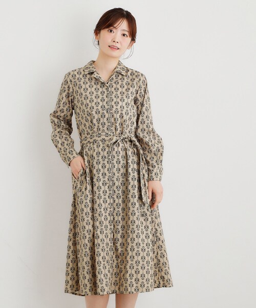 LAURA ASHLEY（ローラアシュレイ） ワンピース 「WEB限定／洗える／M