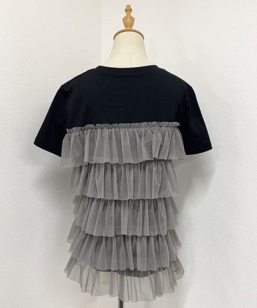 「Futier land」 半袖カットソー FREE ホワイト レディース_画像2