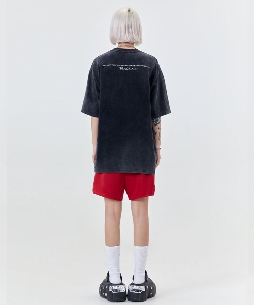 「Ressaca」 「alackair」半袖Tシャツ M レッド メンズ_画像7